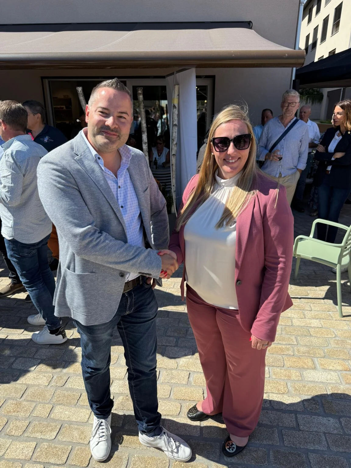 Marie Zuchuat et Julien Dubuis, le 24 août 2025
